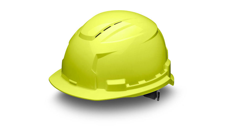 casque BOLT 100 haute visibilité jaune ventilé 4932480664 Milwaukee