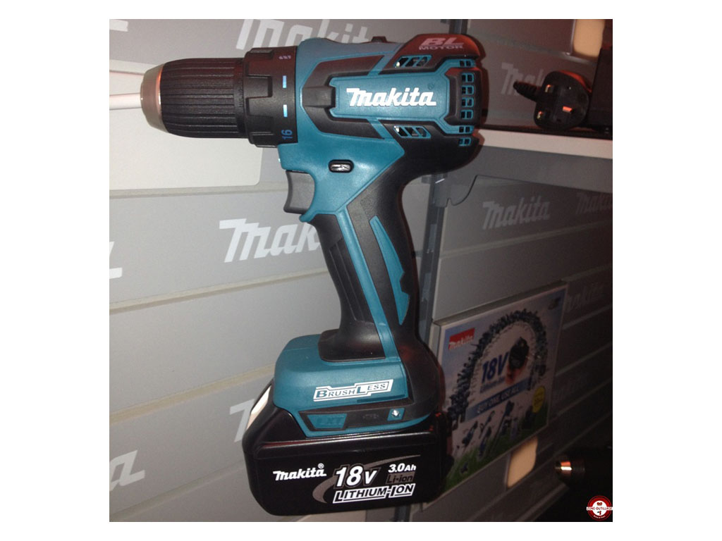 Perceuse-visseuse à percussion sans fil BHP459RFE Makita