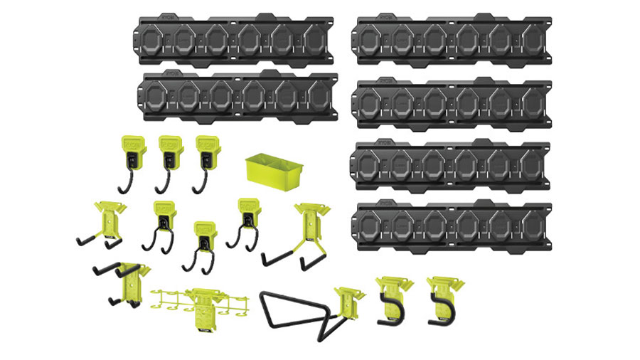 Kit de rangement mural STM509K Link Ryobi 20 pièces