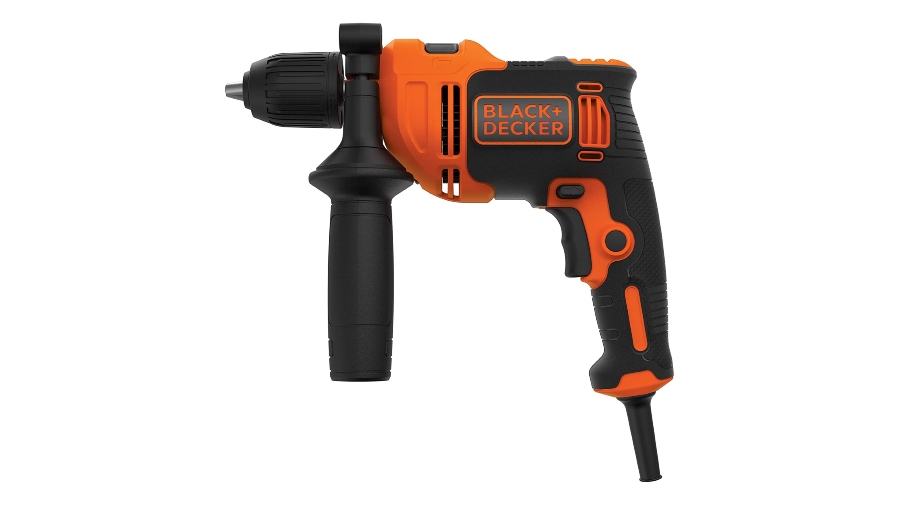 Perceuse à percussion filaire BLACK+DECKER BEH550K-QS