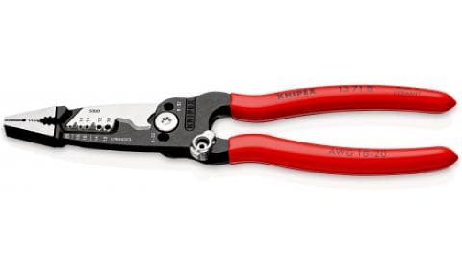 Pince d'électricien multifonction WireStripper KNIPEX 13 71 8