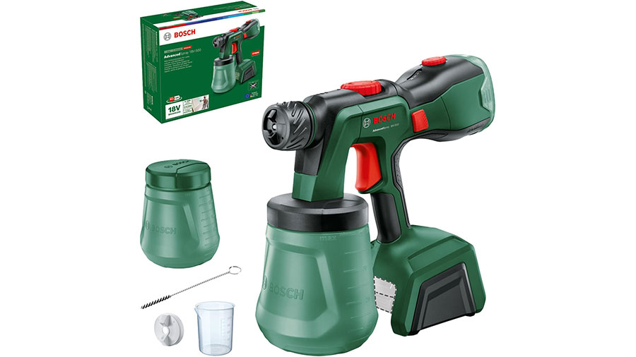 pistolet à peinture sans fil AdvancedSpray 18V-500 Bosch