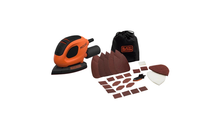 Ponceuse de détail mouse filaire BLACK+DECKER BEW230BC-QS