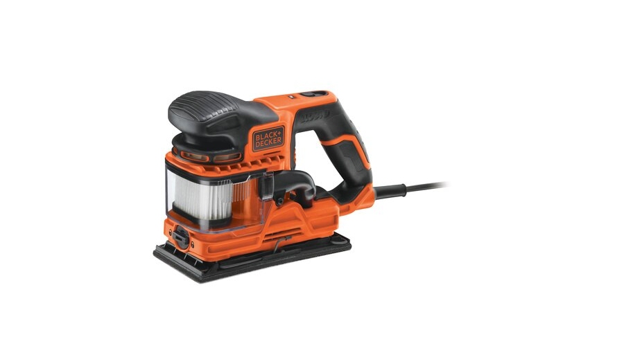 Ponceuse vibrante 1/3 feuille filaire BLACK+DECKER KA330EKA-QS