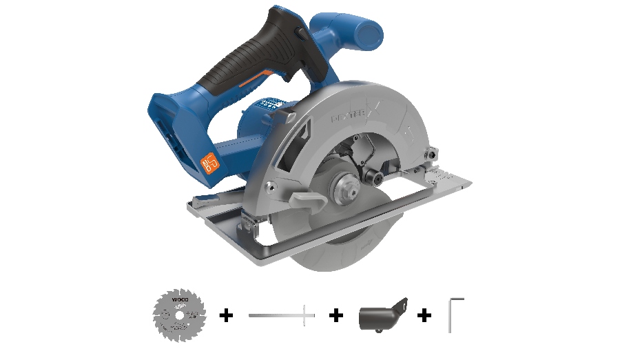 Scie circulaire sans fil DEXTER 20VCIS2-165.1