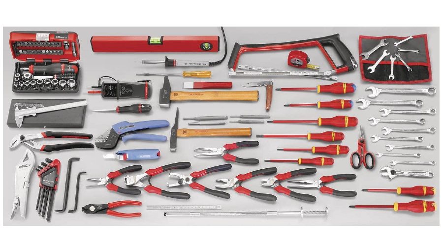 Sélection électronique 120 outils Facom CM.E18