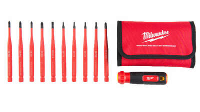 Set de tournevis isolés multi-embouts VDE 10-en-1 en Torx 4932493657 Milwaukee