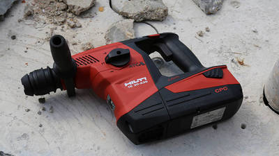 Perforateur burineur Hilti sans fil TE 30-A36 © Benjamin LEHARIVEL - Zone Outillage