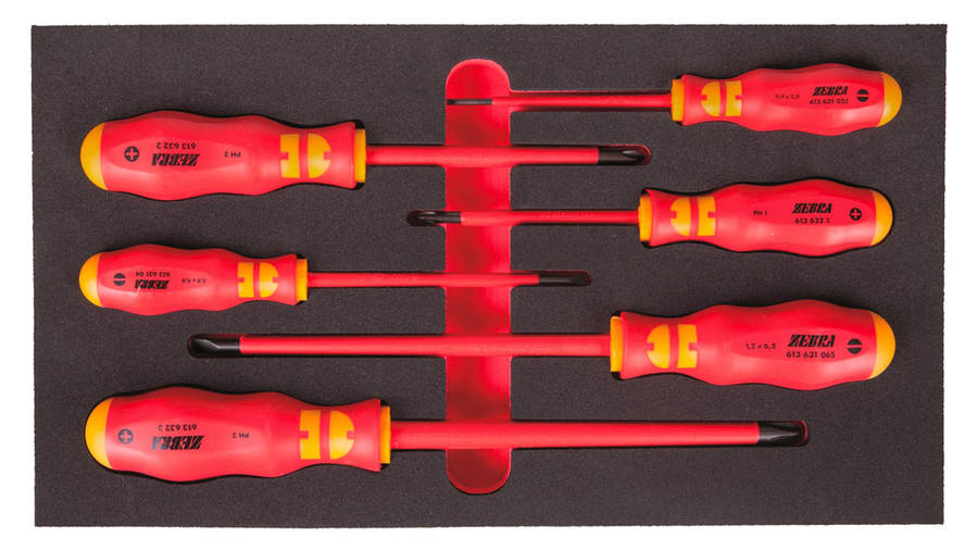 Alvéoles d'outils VDE Würth